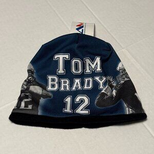 NWT Tom Brady New England Patriots American Mills Lined Beanie NFLPA OSFM